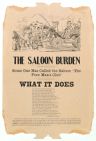 The saloon burden